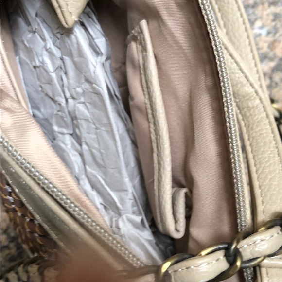 BIG Buddha tan purse 9”x6 NWT nice! - Picture 3 of 5